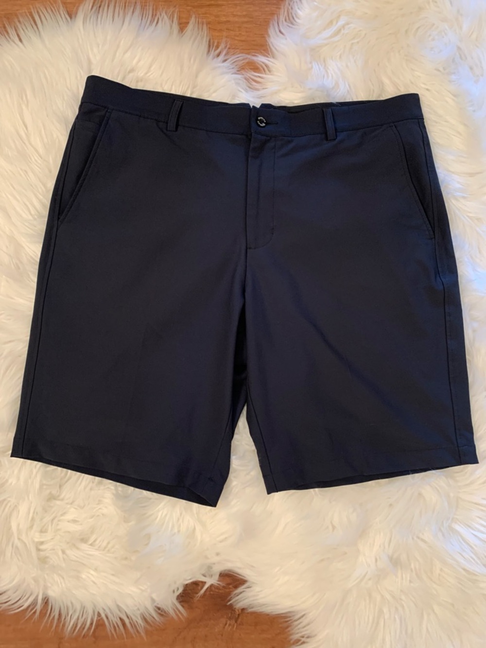Dunning Golf Everbest Navy Blue Sports Golf Shorts 36 Waist Activewear